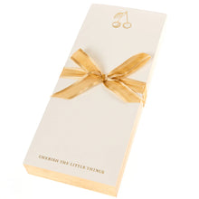 Load image into Gallery viewer, Gilded Notepad | Cherries
