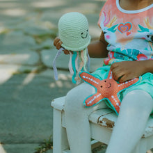 Load image into Gallery viewer, Crochet Rattle | Jellyfish
