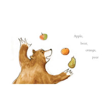 Load image into Gallery viewer, Orange Pear Apple Bear
