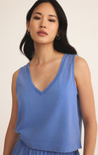 Load image into Gallery viewer, Sloane V-Neck Top | Bay Blue

