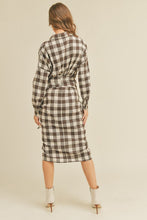 Load image into Gallery viewer, The Vic Flannel Dress
