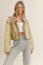 Load image into Gallery viewer, Quilted Crop Jacket
