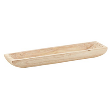 Load image into Gallery viewer, Paulownia Wood Rectangle Tray
