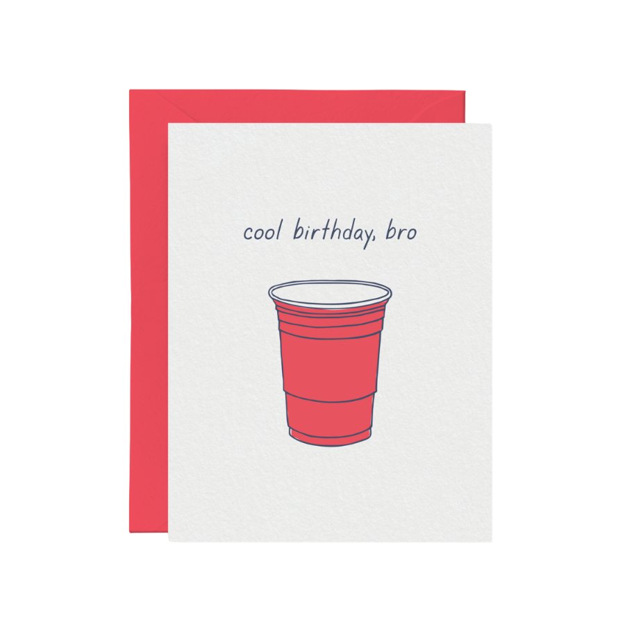 Cool Birthday, Bro Card