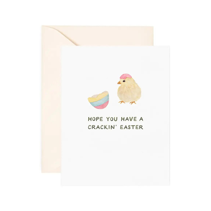 Hatchling Crackin’ Easter Card