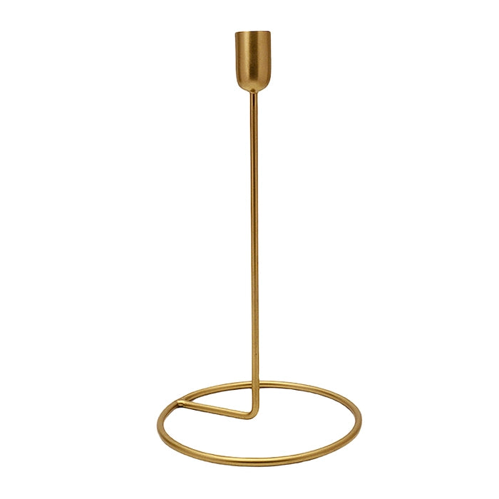 Brass Taper Candle Holder | 2 Sizes