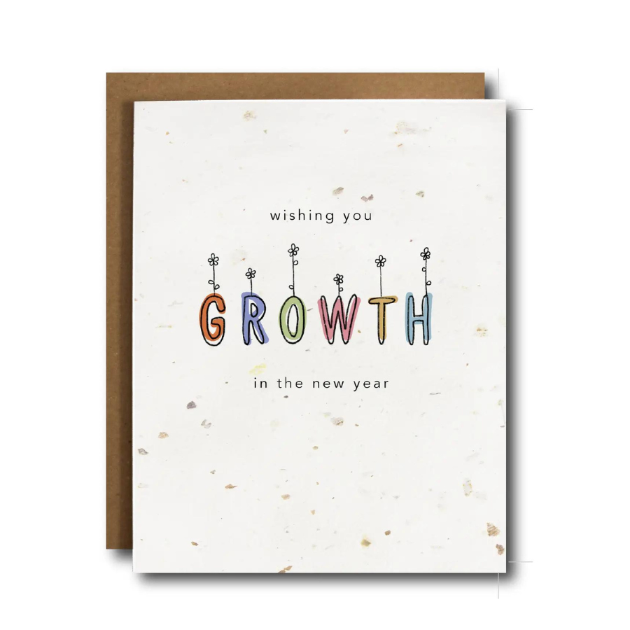 Growth Birthday Card *Plantable*
