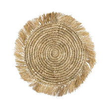 Load image into Gallery viewer, Straw Placemats w/ Fringe
