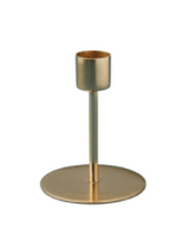 Load image into Gallery viewer, Gold Taper Candle Holder | 3 Sizes
