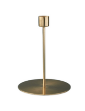 Load image into Gallery viewer, Gold Taper Candle Holder | 3 Sizes
