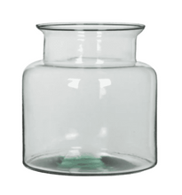 Load image into Gallery viewer, Wide Mouth Glass Vase
