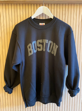 Load image into Gallery viewer, Boston Puff Sweatshirt | Black
