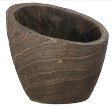 Load image into Gallery viewer, Black Paulownia Wood Bowl
