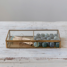 Load image into Gallery viewer, Brass + Glass Display Box | Large
