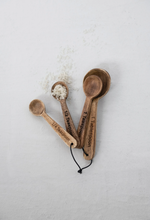 Load image into Gallery viewer, Mango Wood Measuring Spoons | Set of 4
