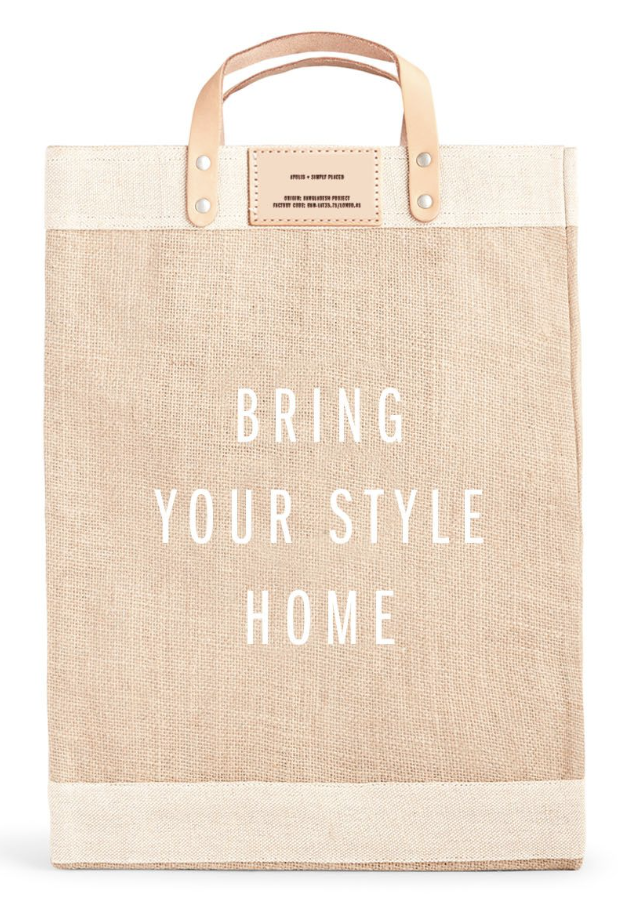 Bring Your Style Home Market Bag | Nautral