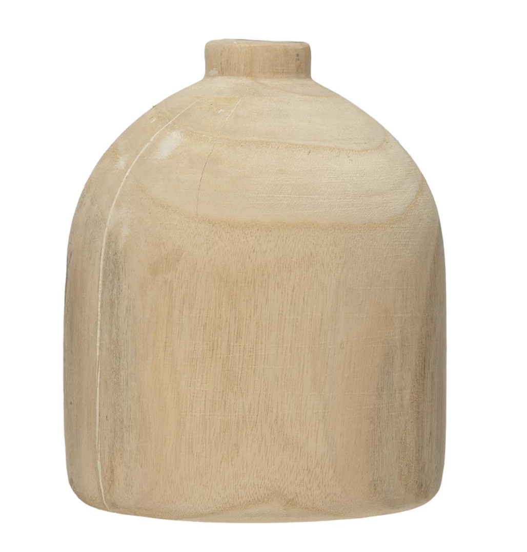 Blaile Wood Table Vase | 2 Sizes