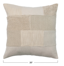 Load image into Gallery viewer, Patch Pillow | Down Fill | 20&quot;x20&quot;
