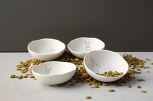 Load image into Gallery viewer, Stoneware Printed Rabbit Bowl | Set of 4
