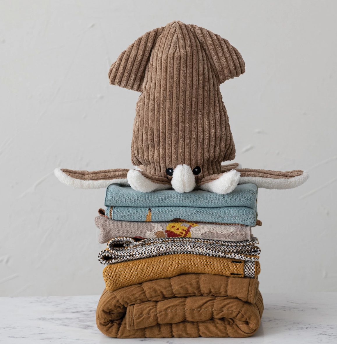 Plush Corduroy Squid – Simply Placed