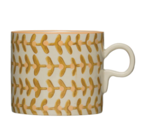 Hand-Stamped Mug | 4 Styles