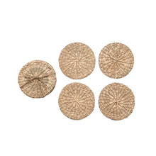 Load image into Gallery viewer, Seagrass Coasters | Set of 4
