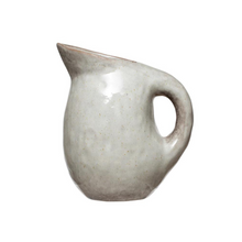 Load image into Gallery viewer, Bone Stoneware Pitcher

