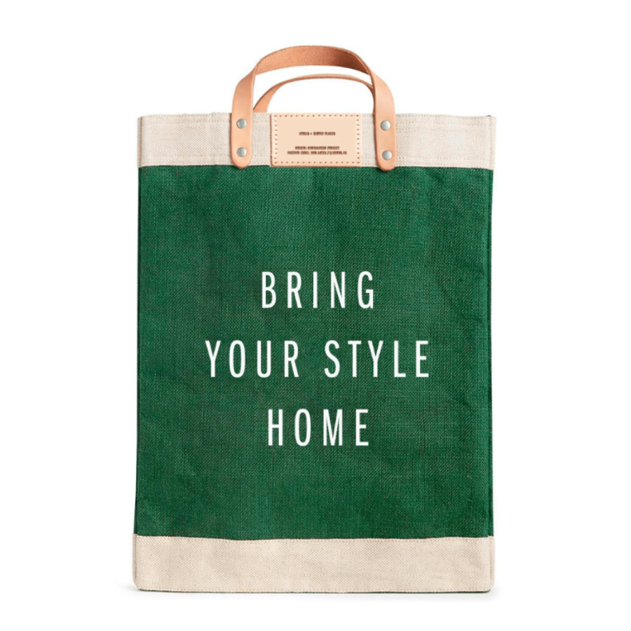 Bring Your Style Home Market Bag | Field Green
