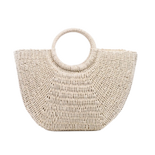 Load image into Gallery viewer, Half Moon Tote | Ivory

