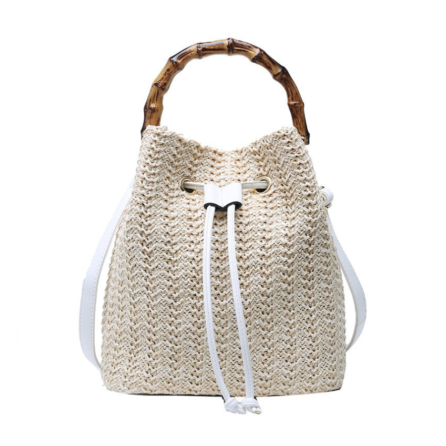 Summer Bucket Bag | Straw