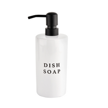 Load image into Gallery viewer, Stoneware Dish Soap Dispenser | White
