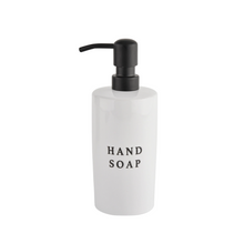Load image into Gallery viewer, Stoneware Hand Soap Dispenser | White
