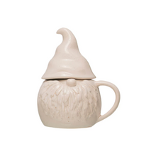 Load image into Gallery viewer, Stoneware Gnome Covered Mug
