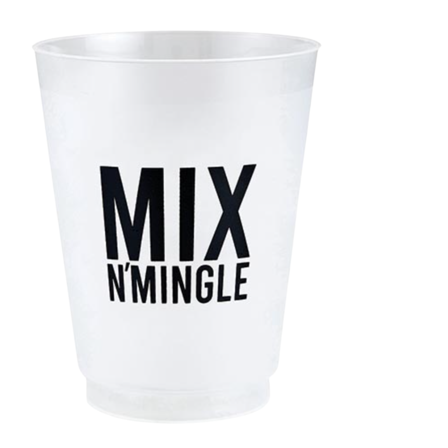 Reusable Cup Set | Mix 'N' Mingle | 8 Pack
