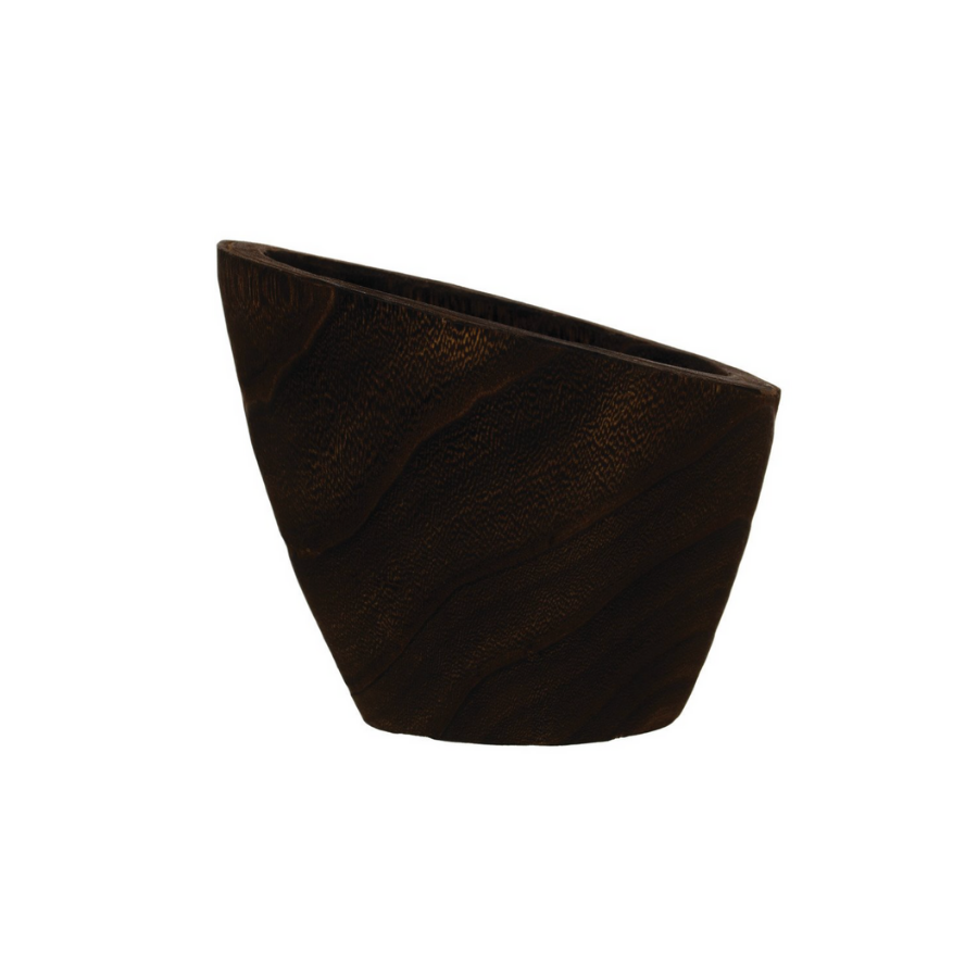 Black Paulownia Wood Bowl