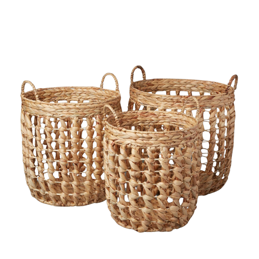 Water Hyacinth Basket | 3 Sizes