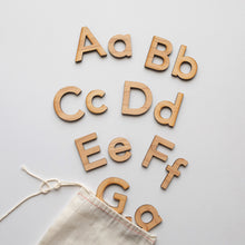Load image into Gallery viewer, Montessori Wooden Alphabet Set
