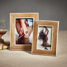 Load image into Gallery viewer, Ribbed Mango Wood Frame | 2 Sizes
