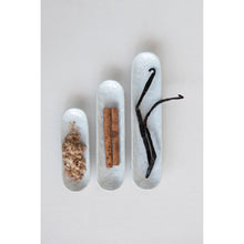 Load image into Gallery viewer, White Stoneware Tray | Set of 3
