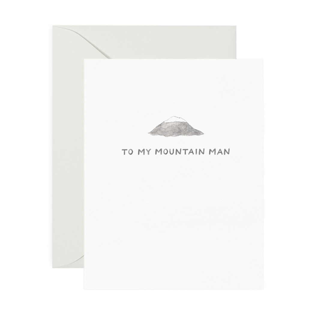 Mountain Lovers Card | Man