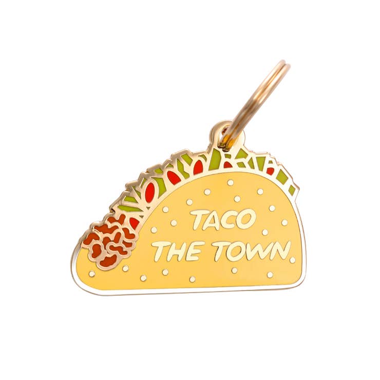 Taco the Town Pet Tag/Keychain