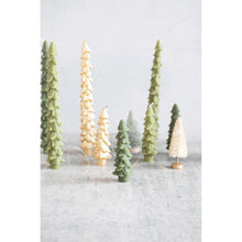 Load image into Gallery viewer, 5&quot; Tree Taper Candles | Green | Set of 2
